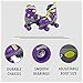 Chicago Kids Adjustable Quad Roller Skates - Purple