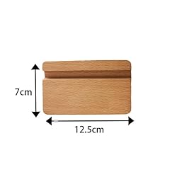LUCENTIS Wood Phone Stand, 2 x 8 x 8 cm, Wooden