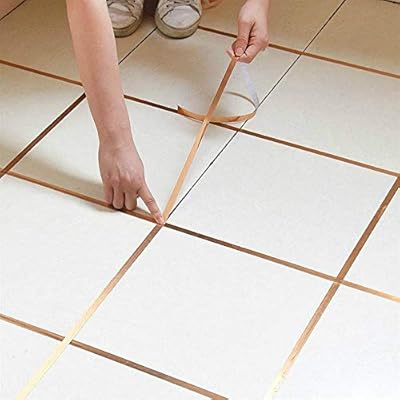 Tape Gold Tile Gap Sealing Tape 50m Waterproof Mildew Proof Wall