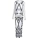 Kwok Dress, Women's Summer Boho Casual Long Party Beach Dress (M)