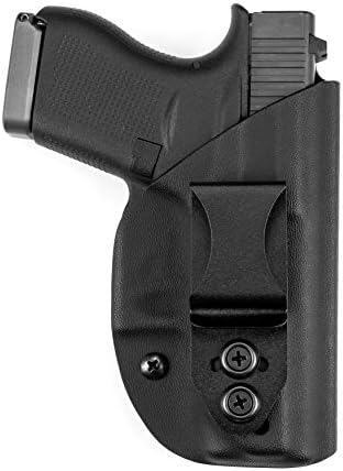 Vedder Holsters LightTuck IWB Kydex Gun Holster Compatible with 1911 5" Barrel Without Rail (Colt, Kimber, Springfield, etc....NOT SIG)
