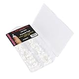 YESURPRISE 140Pcs Short Acrylic French Diy Nail Art Tips White In 14 Size