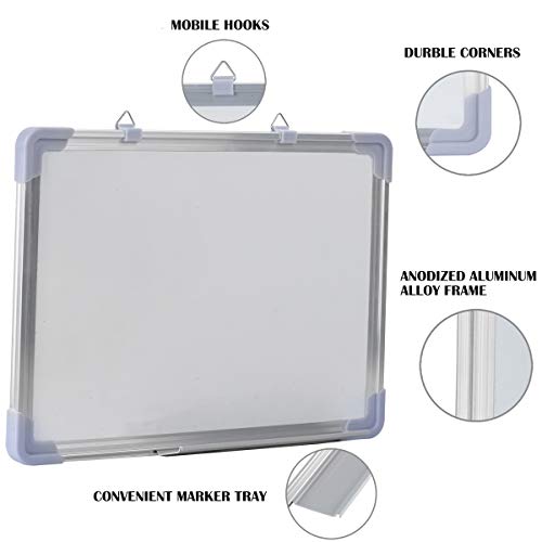 Dry Erase White Board 2Pack, Yushoo 16\