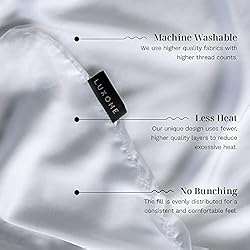 LUXOME King Size Cooling Weighted Blanket