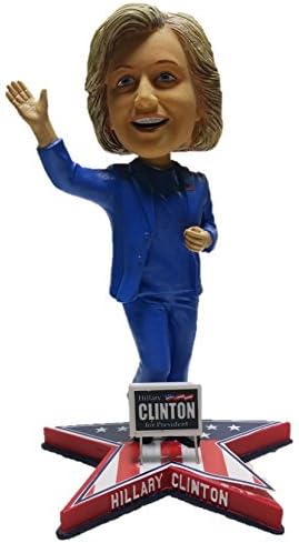 Hillary Clinton and Donald Trump for President 2016 Presidential Limited Edition Bobblehead Set