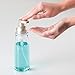 InterDesign Clarity Foaming Soap Dispenser Pump, for Kitchen or Bathroom Countertop - Clear/Satin