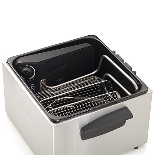 Presto 05466 Stainless Steel Dual Basket Pro Fry Immersion Element Deep