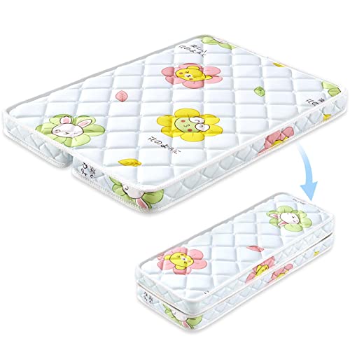 Foldable Pack and Play Mattress Topper Fits for Graco & Baby Trend