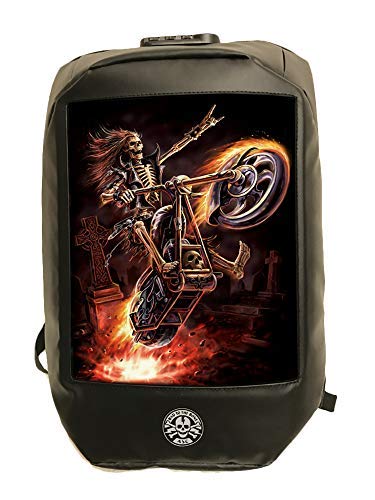 Anne Stokes - Bad to The Bone - 3D 'Hell Rider' Backpack