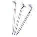 Tinksky Pen Gift Creative Aluminum Alloy Ballpoint Pens Golf Club Ballpoint Pen Gift Set，3pcs