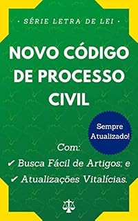 Livro Novo Código de Processo Civil (Lei nº 13.105/2015): Com Busca Fácil de Artigos e Atualizações Vitalícias.