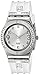 swatch Women's YLS430 Quartz Silver Dial Stainless Steel Watch