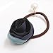 Ruihfas 5Pcs Girls Women Pearls Flower Hair Accessories Elastic Hair Ties Hair Ropes Fashion Headbands Ponytail Holders Hair Rings Hairband