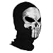 INNTURT Handmade Fabric Ghost Mask Balaclava Skull Hood (Skull)