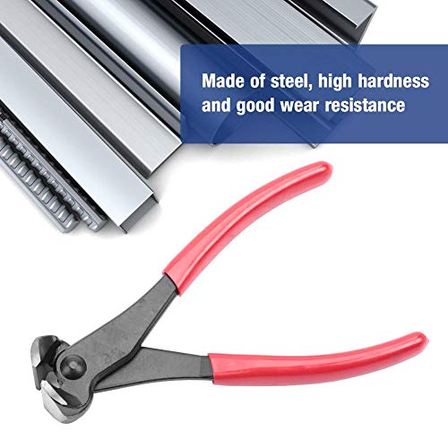 End Cutting Pliers Multipurpose Nail Puller Zipper Install Pliers Pincers Puller Tool Heavy Red 18cm/7.1in - Thumbnail 4