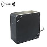 1080P HD WiFi Spy Camera with Recording & Remote Internet Access; Black Box Style with Flushed Pinhole Lens