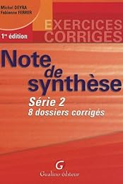 Note de synthèse