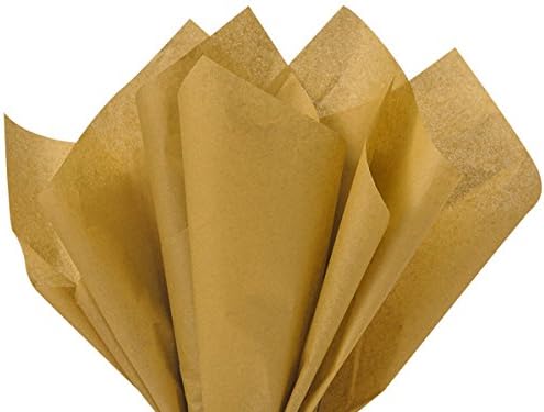 Antique Gold Tissue Paper Ream 480 Sheets Wholesale Packaging Gift Wrap