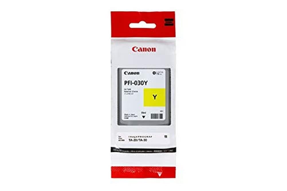 CANON PFI 030 Yellow Ink Cartridge 55ml