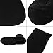 Facool Diabetic Socks for Men Women, Merino Wool Non-Binding Top Crew Socks with Cushion Sole, Seamless Toe 3 Pairs