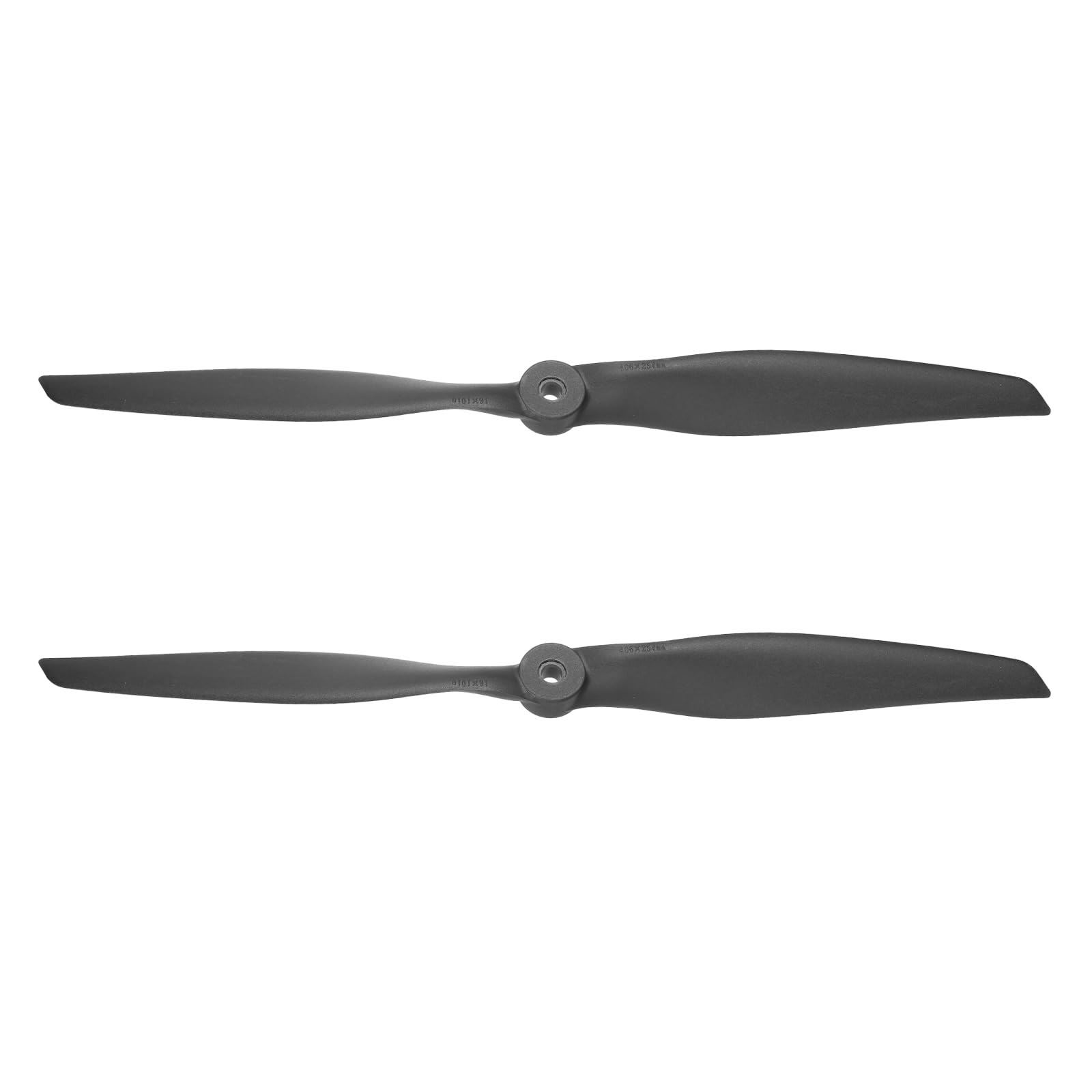 sourcing map 2 Pcs 16x10 Inch Propeller RC Propellers 2-Vane Blades Props for Lightweight Drones Motor Special Prop Accessories, Black