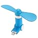 Pandawell 8-pin Lighting Rotatable Mobile Phone Fan Portable Dock Cool Cooler Rotating Fan for Apple iPhone 7 / 7 Plus / 6S / 6S Plus / iPhone 6 / 6 Plus / iPhone SE / 5S - Blue