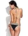RELLECIGA Women's Lace Extra Cheeky Bikini Bottoms Triangle Swimsuit