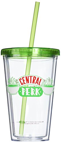 Icup friends - tv sitcom central perk cafe 16oz. plastic cup with…