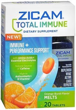 Zicam Total Immune Tablets Orange Burst Flavor Melts - 20 ct