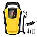 JOYROOM Air Compressor Tire Inflator - Car Tire Pump with Digital Display Pressure Gauge, Bright Emergency Flashlight - 150 PSI 12V DC for Cars, Trucks, Bicycles, Balls (ck3650)