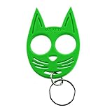My Kitty Personal Safety Keychain Proudly Made in the USA (Lime Green)