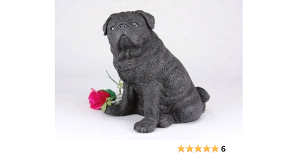 pug cremation urn