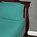 Cosy House Collection Everyday 1500 Series Bed Sheet Set - Ultra Soft & Cool Hotel Bedding - Deep Pocket - Wrinkle, Stain and Fade Resistant - 4 Piece Set (Queen, Turquoise)