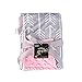 Towin Baby Arrow Minky Double Layer Receiving Blanket, Pink 29