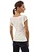 PattyBoutik Women Scoop Neck Flutter Tank Top (Ivory Small)