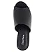RF ROOM OF FASHION Women's Low Slip on Slide - Open Toe Mules - Comfortable Everyday Block Heel Sandals - Trendy Slipper Shoe