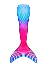 Image of Fin Fun Mermaid Tail Only, Reinforced Tips, NO Monofin, Maui Splash, Child 10