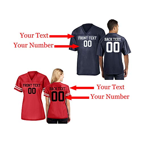 image for Just Customized Customize Your Own Football Jersey with Your Name and 