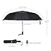 marsboy Travel Umbrella, 10 Ribs Auto Open Close Compact Travel Umbrella, Lightweight Folding Windproof Automatic Travel Umbrella with Heavy Duty, Fits in Luggage and Handbag