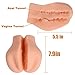 Male Masturbator for Men SAMMOR 3D Realistic Silicone Pussy Ass Vagina Anal for Male Masturbation Virgin Butt Adult Sex Toys 3.2 Pounds