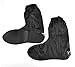 Rain Gear Bike Boot Shoes Cover Gaiter Anti Slip Sole Side Zippered Us Men ((Euro 46-47/US 12-13))