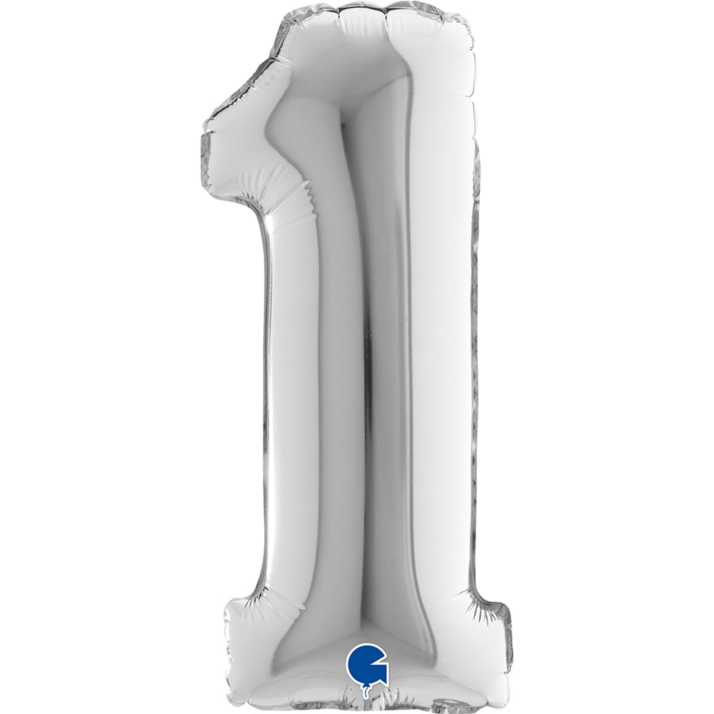 Grabo Number 1 Midiloon Mini Single Pack, Length- 14 Inch, Colour- Silver