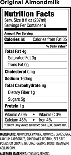 Califia Farms Almondmilk Original - Image 3
