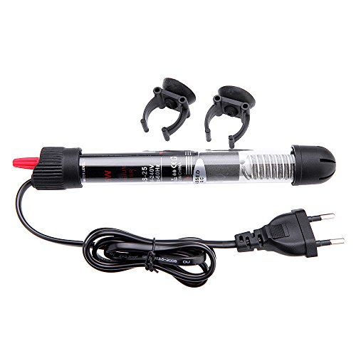 Submersible Aquarium Heater with Visible Temperature Setting Heaters for Aquarium Fish Tanks Auto built-in Thermostat with Suction Cup Heating Rod (Black A) - Thumbnail 3
