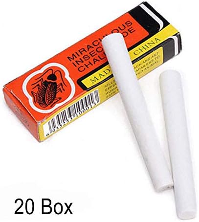 Teekit 2/10/20 Box Pest Control Magic Pen Chalk Cockroach Medicine Insecticide Killer Powder for Ants Lice