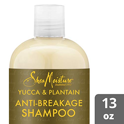 Shea Moisture Yucca & Plantain Anti-Breakage Strengthening Shampoo-13 oz