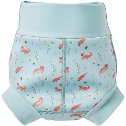 Splash About Happy Nappy Reusable Swim Diaper, Playful Otters, 2-3 Years