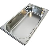 Gastronormbehälter Edelstahl AcMax GN 1/1 Gastronormbehälter GN Behälter Edelstahl 28 Liter Tiefe 200mm Mit Fallgriff Gastronormbehälter 001