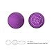 Kegel Exercise Weights Bladder Control & Pelvic Floor Exercises 2 Pcs Premium Silicone Cones with Training Kit for Women Purple