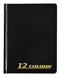 Adams Account Book, 12 Column, 7 x 9-1/4 Inches, 80 Pages (ARB8012M)